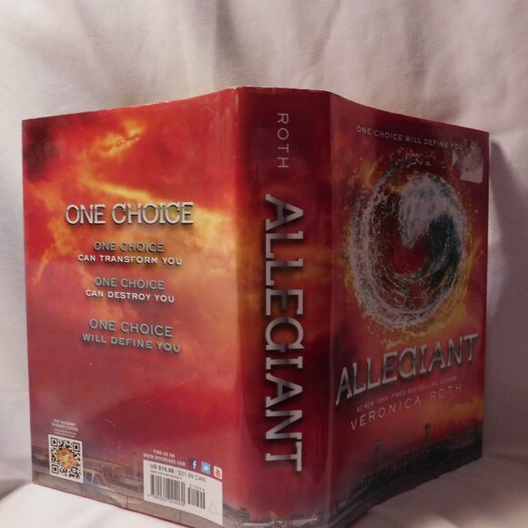 Allegiant by Veronica Roth Hardcover Book First Edition - Picture 2 of 4